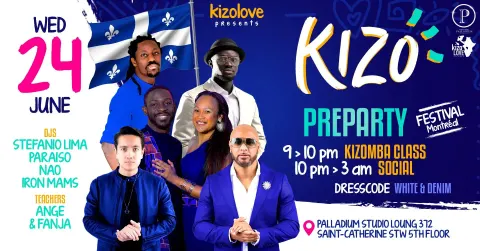 KIZO Pre Party | Palladium | St-Jean at Montreal Palladium