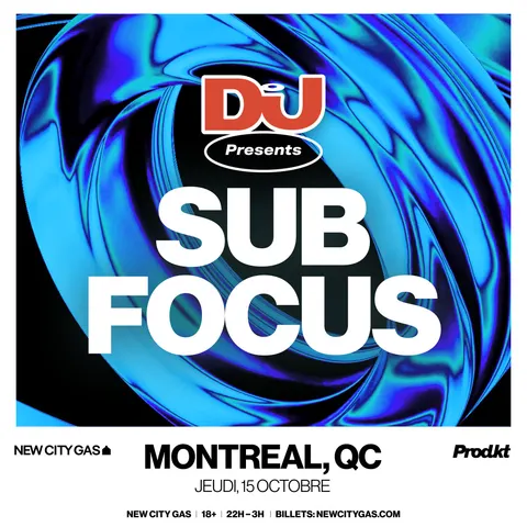 SUB FOCUS à New City Gas