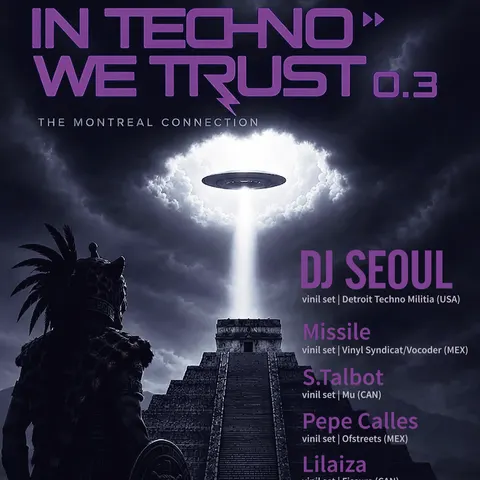 In Techno We Trust 0.3 at Newspeak