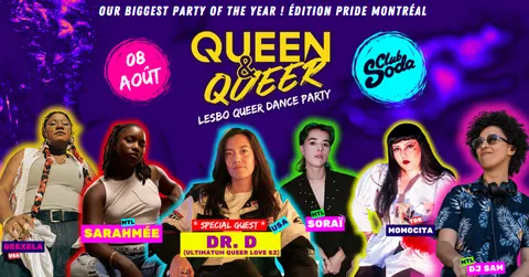QUEEN & QUEER PRIDE EDITION 2026 - CLUB SODA à Club Soda