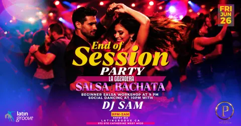 Latin Groove’s End of Session Party – Summer Edition at Montreal Palladium
