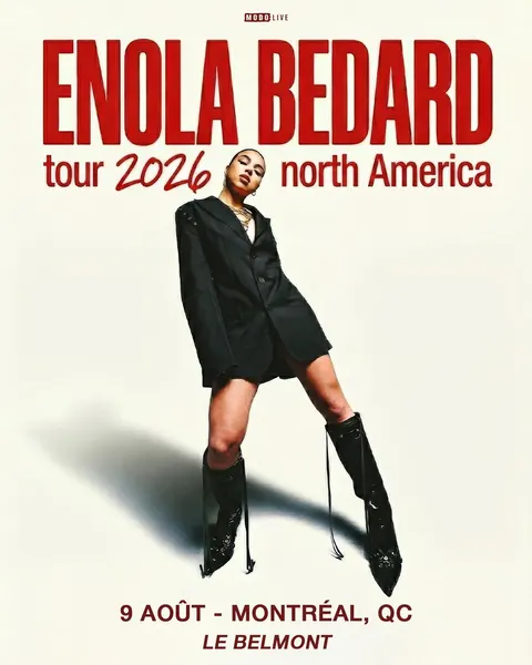 Enola Bedard - North America Tour 2026 à Le Belmont