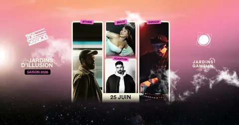 LES JARDINS D'ILLUSION | THE SESSION x SOURCE 🎧♫ | IIITHRIII, BRACE, KUANTUM, SWEGGY at 1500 Rue Berri, Montréal