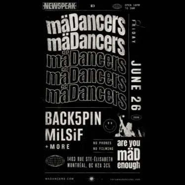 mäDancers at Newspeak