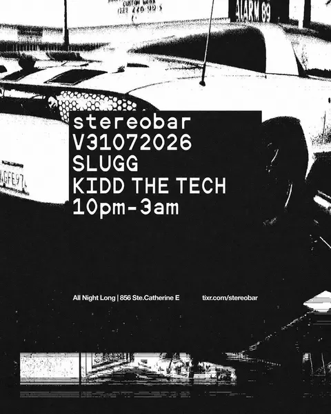 Slugg | Kid the Tech à Stereobar