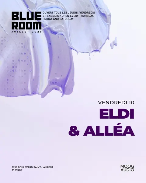 Blue Room Presents, Eldi & Aall at Blue Room