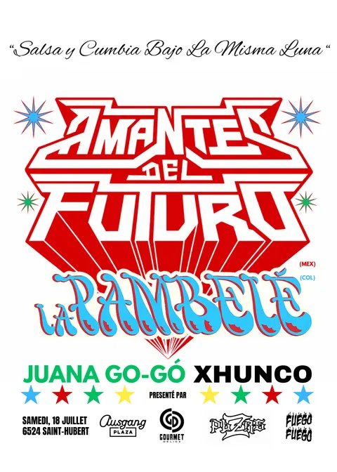 PLZRS presents: Amantes Del Futuro + La Pambele à Ausgang Plaza