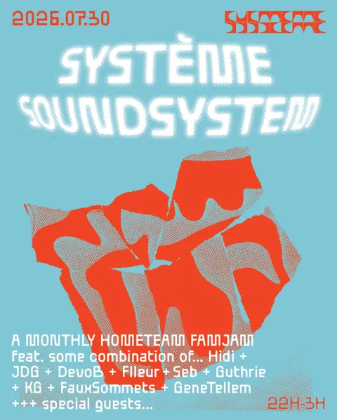 Système Soundsystem X Sans Soleil à système