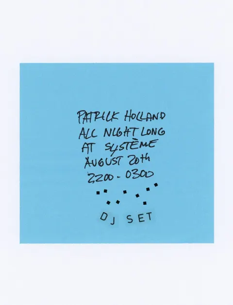 Patrick Holland à système
