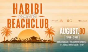 Habibi Come to Beachclub at Beachclub