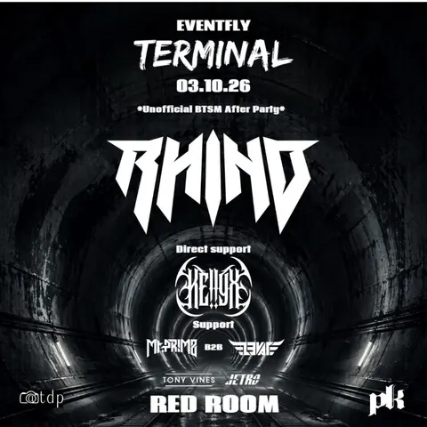 Terminal w/ Rhino à Le Red Room